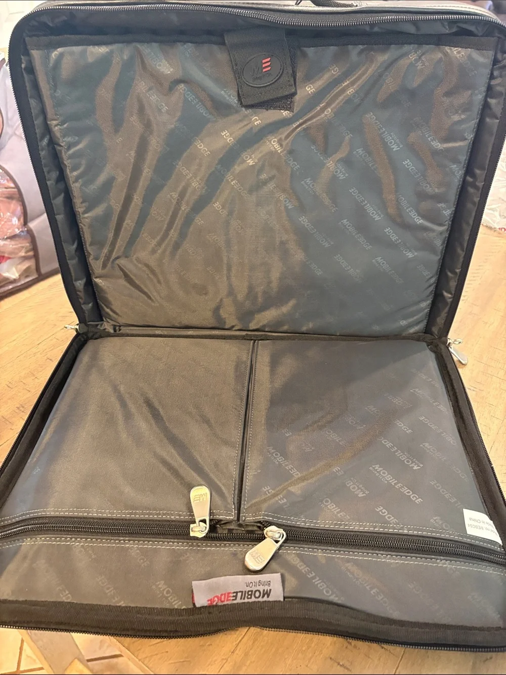 Mobile Edge Men's Laptop Bag - Gray and Olive
